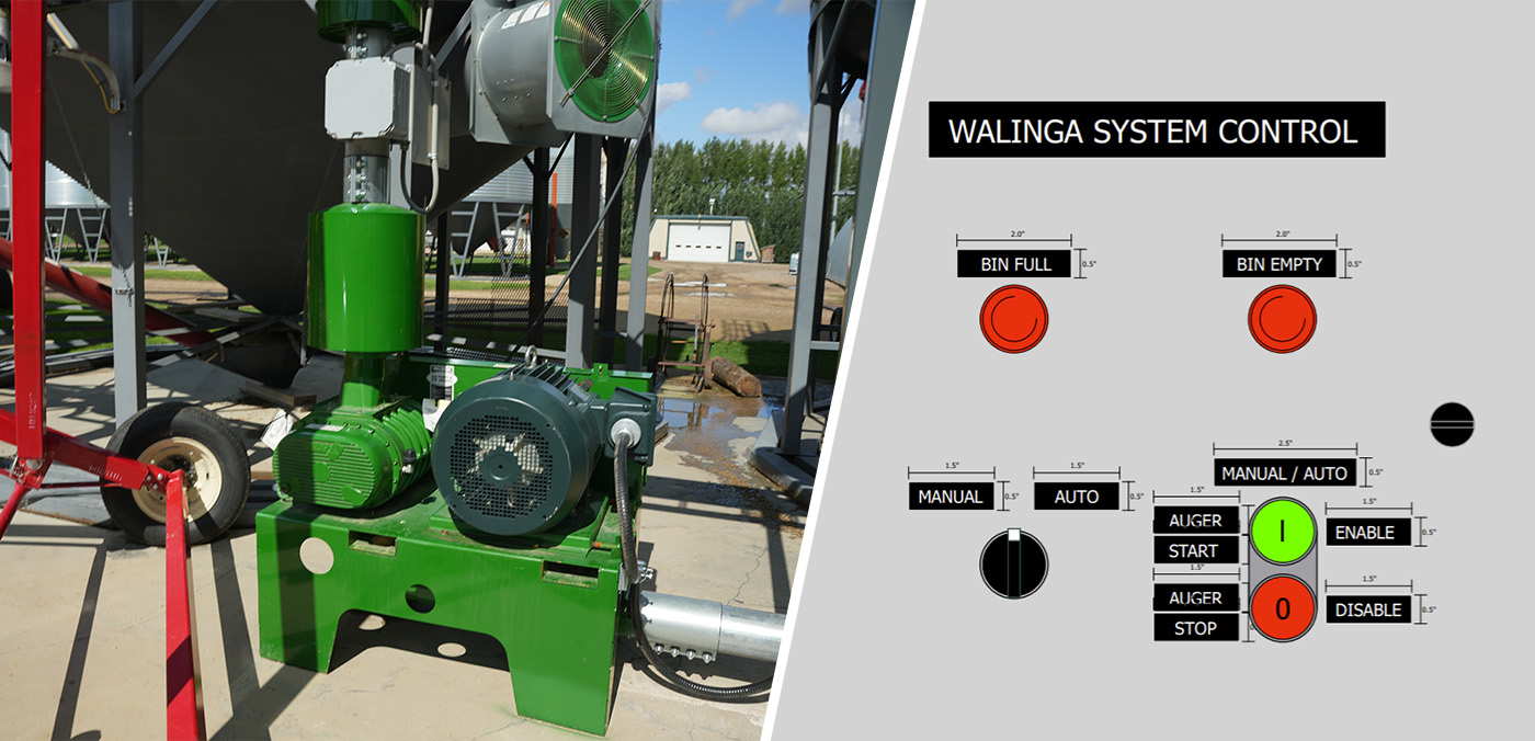 Automation Cabinet for Walinga